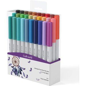 0.4 Tip Fine Point Pens for Cricut Maker 3/Maker/Explore 3/Air 2, Ultimate Fine